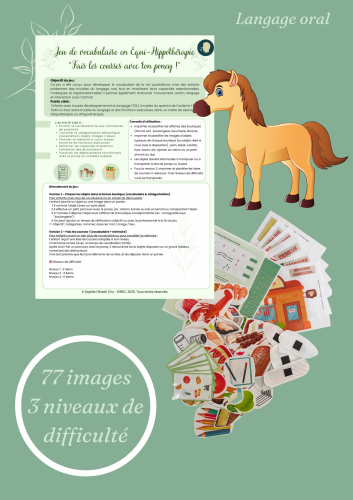 Fais les courses avec ton poney